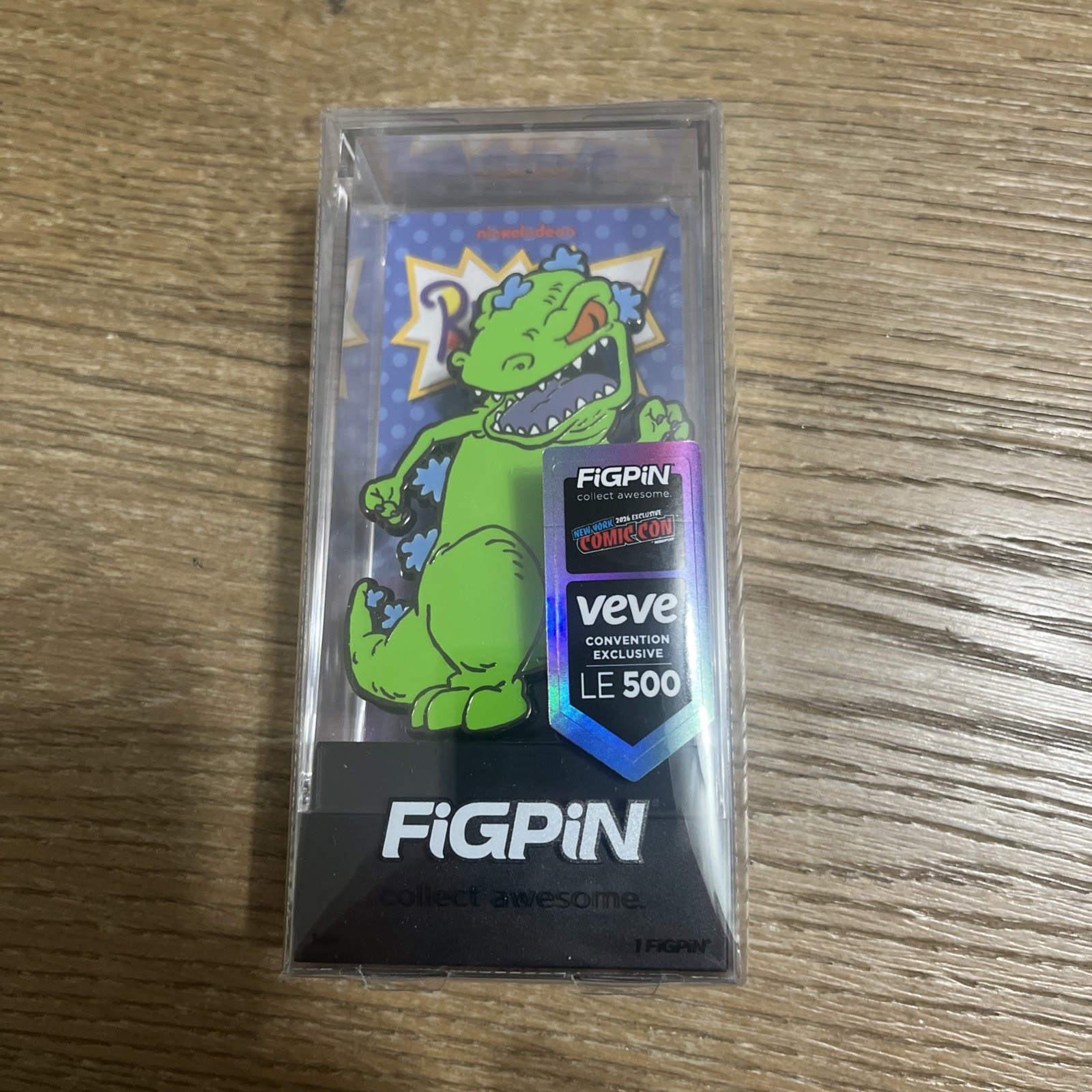 NYCC 2026 VeVe EXCLUSIVE FiGPiN - RUGRATS - REPTAR PIN -IN HAND