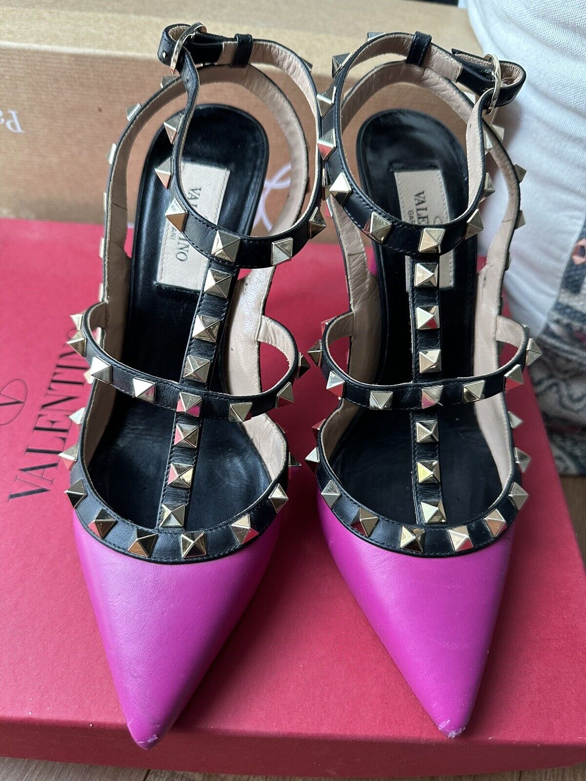 100% Authentic Valentino studded pumps- size 36