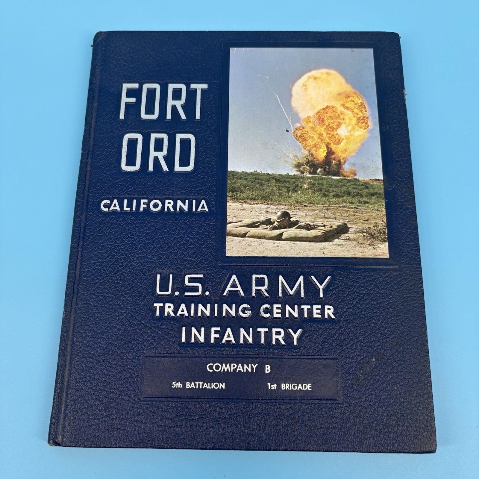 Vintage Yearbook 1964 US Army Training Center Fort Ord California