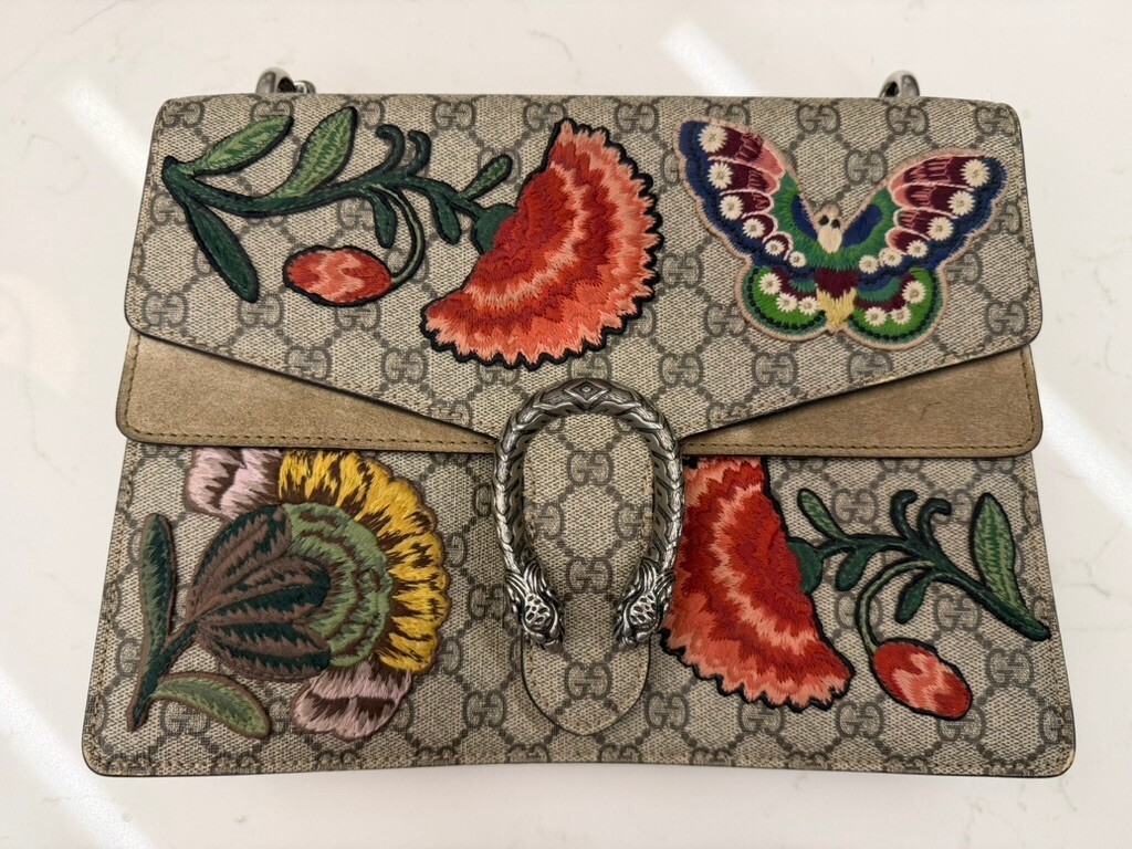 Gucci Dionysus Butterfly Shoulder Bag - Large