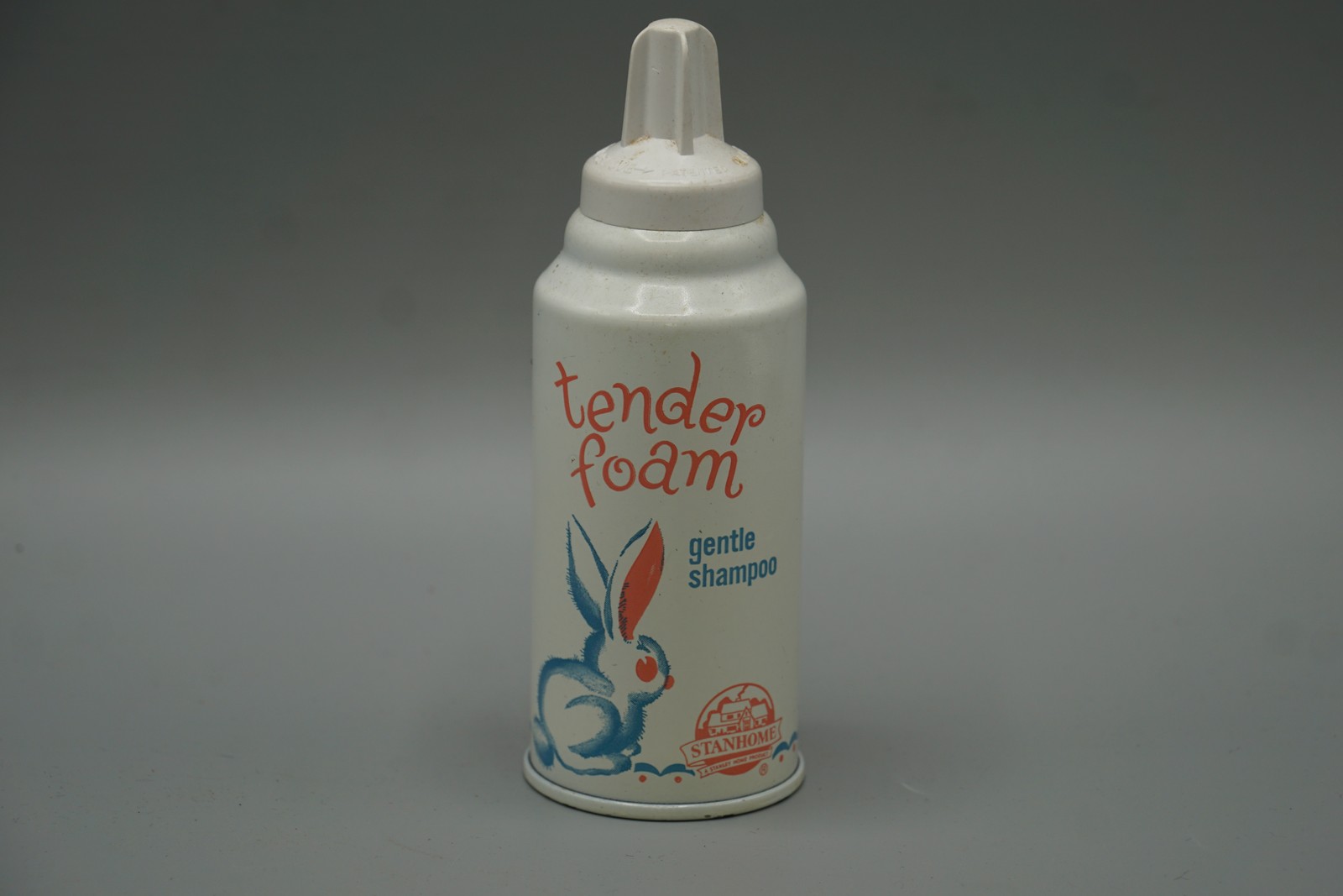 Vintage Tender Foam Gentle Shampoo Can Stanhome Stanley Home Products 1960's