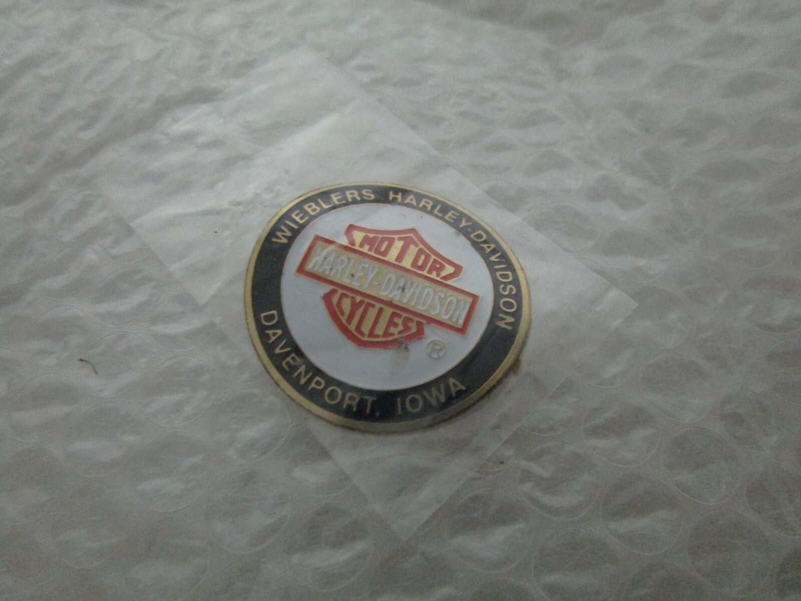 Wieblers Harley Davidson Dealership Davenport Iowa Oil Dipstick Dip-Dot 1.5\
