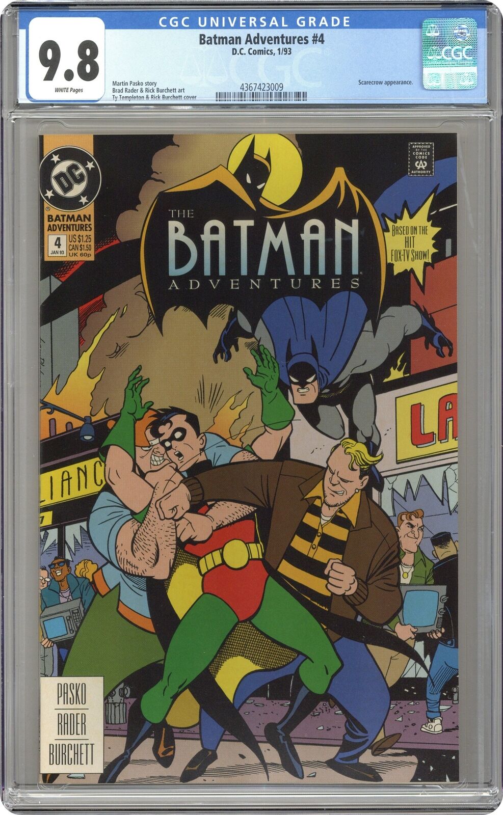 Batman Adventures #4 CGC 9.8 1993 4367423009