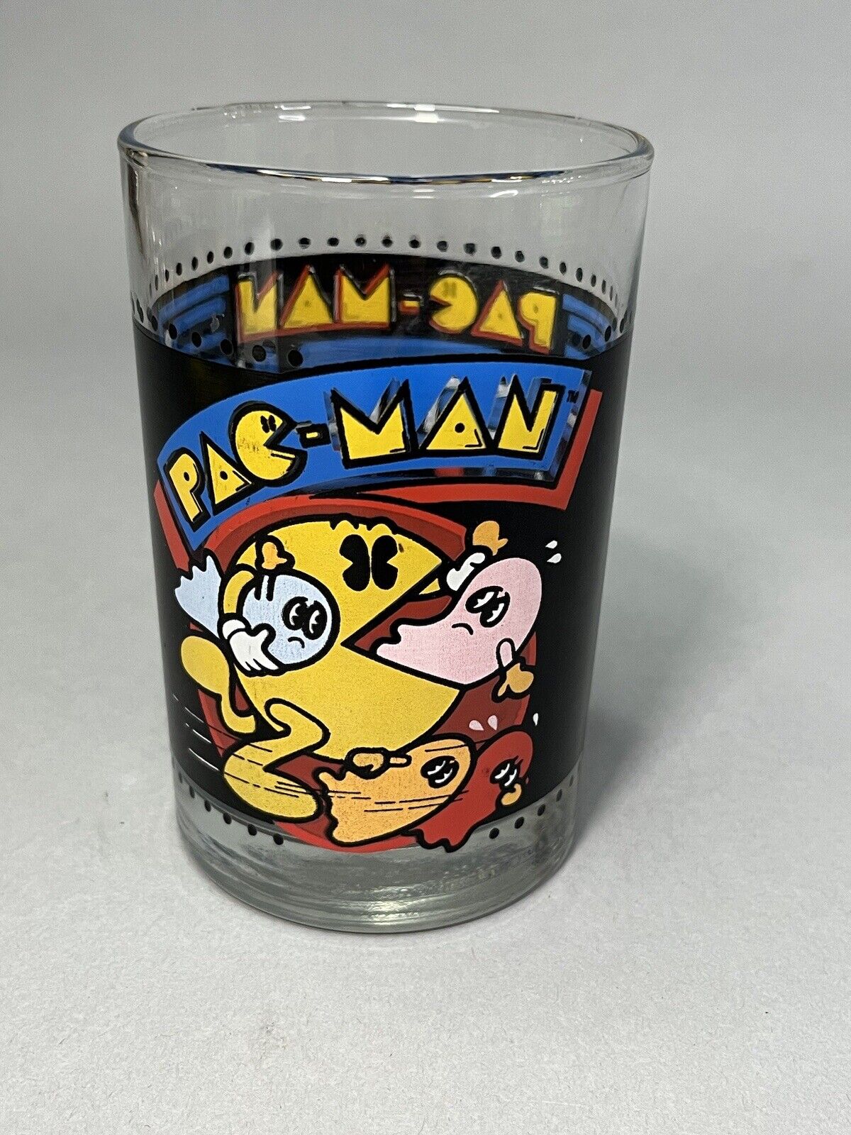 Vintage 1980 Bally Midway Pac-Man Pacman Cup Arby\'s Collector Glass