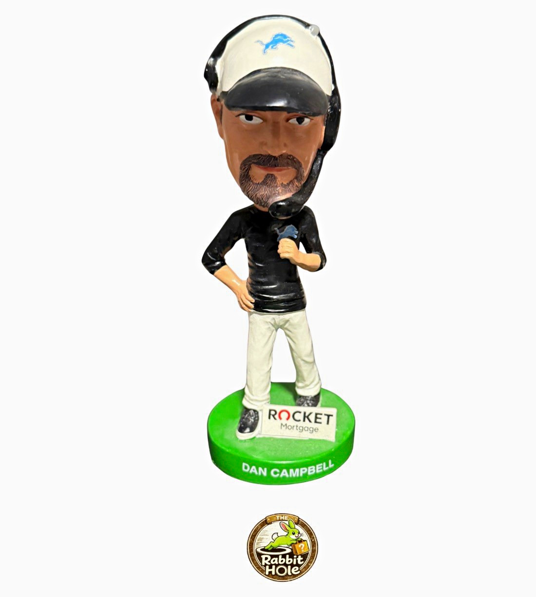 2022 Dan Campbell Detroit Lions Bobblehead Ford Field SGA Rocket Mortgage