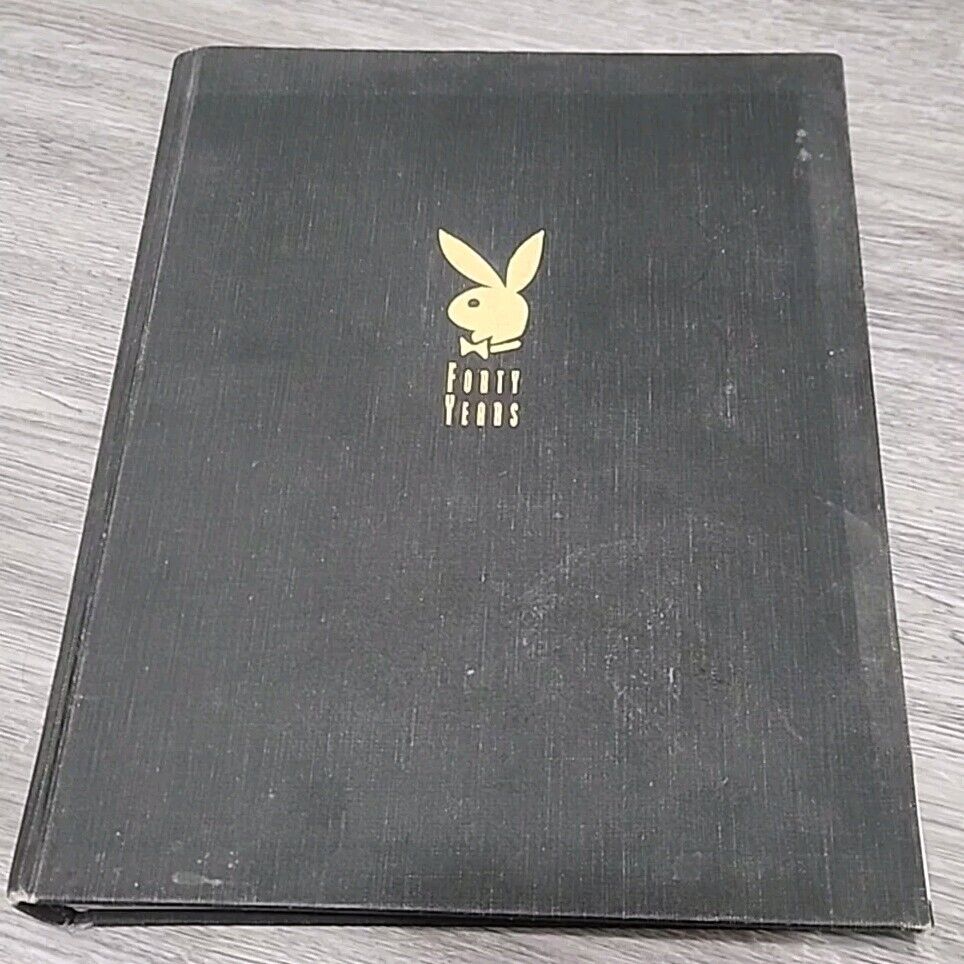 THE PLAYBOY BOOK ~ FORTY YEARS Autographed ~ Signed By Hugh Hefner