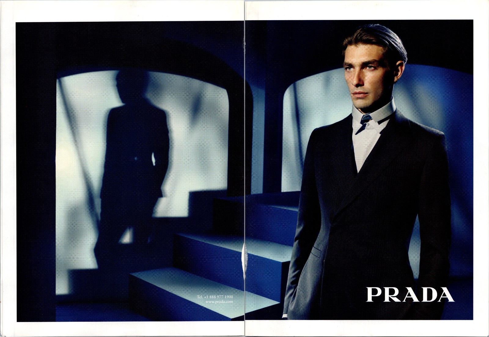 2008 • PRADA  print ad • 2000s Mens Fashion DA.34