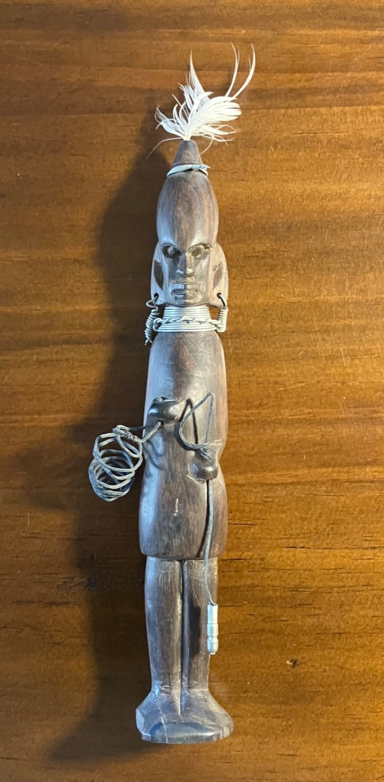 Vintage Kenyan/East African Wood Carved Figure 10\