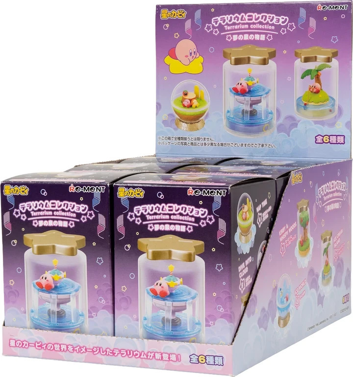 Re-Ment Kirby Terrarium Collection Story of the Fountain of Dreams Box of 6 Set