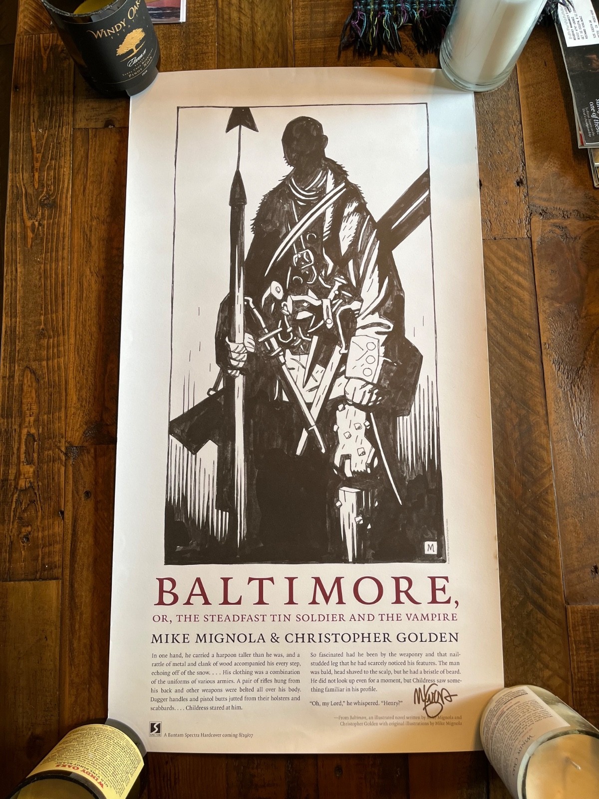 Mike Mignola Signed \