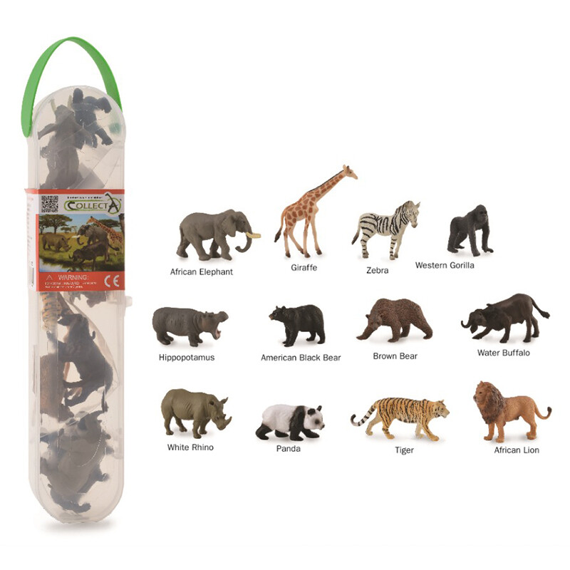 Breyer CollectA Box of Mini Wild Animals #A1105 Set of 12