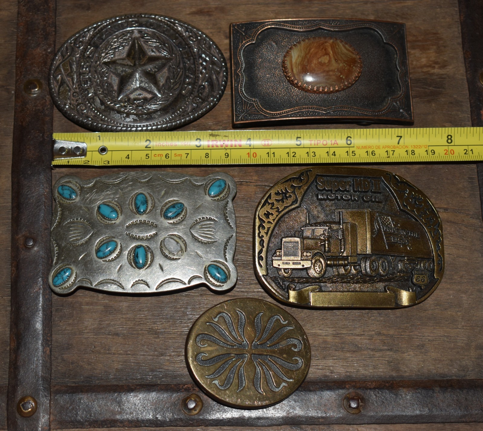 GROUP LOT OF MISC. VINTAGE BELT BUCKLES