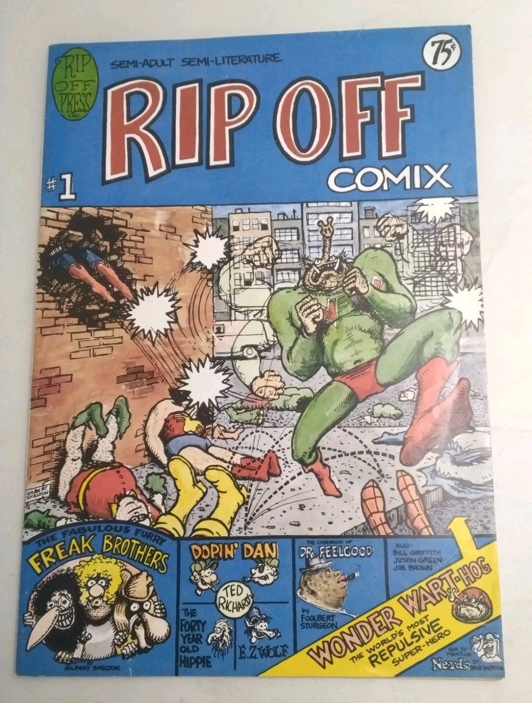 Rip Off Comix #1 1977 Rip Off Press Underground Comix
