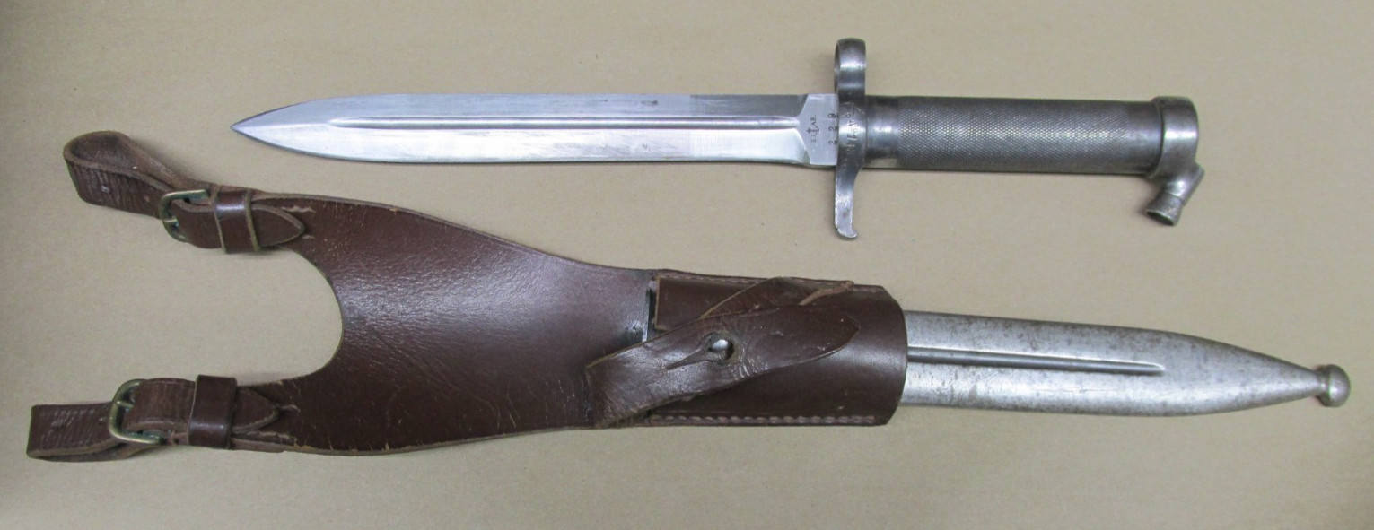 Genuine Swedish 1896 Mauser Bayonet EJAB 1899-1912 w/ NCO Frog