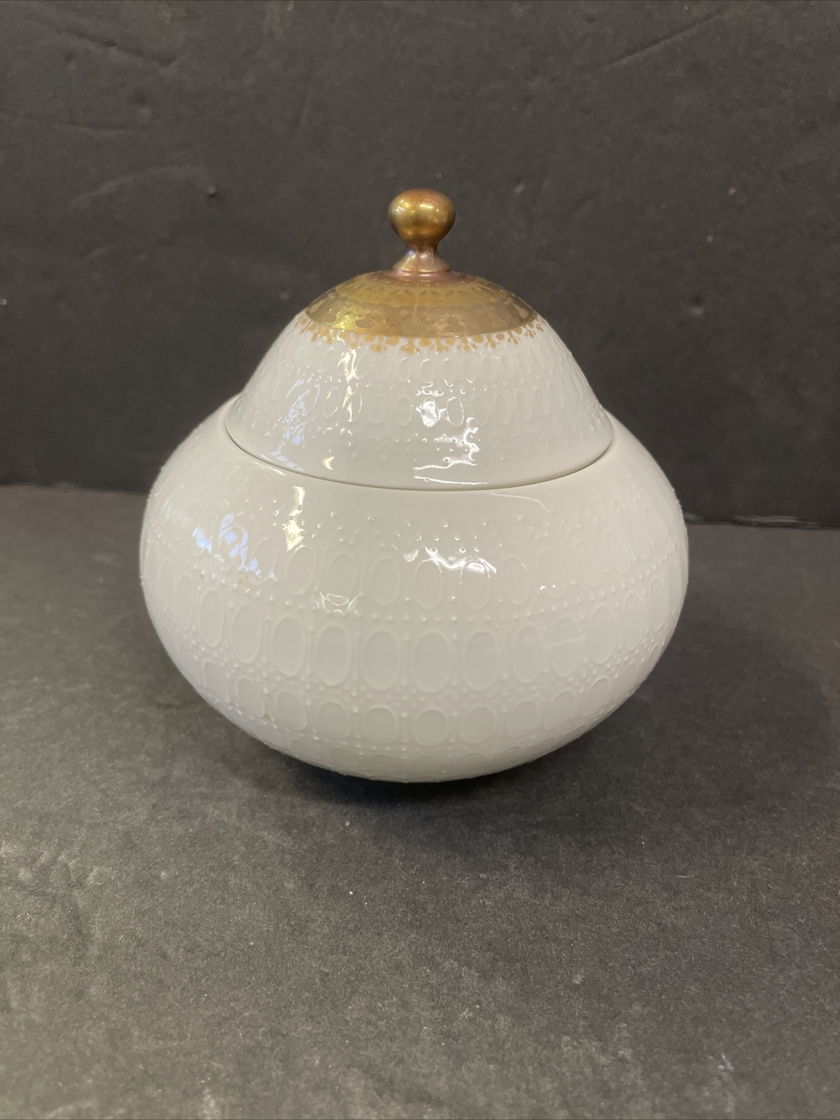 vintage mid century modern Rosenthal Bjorn Wiinblad Coffee Covered Sugar