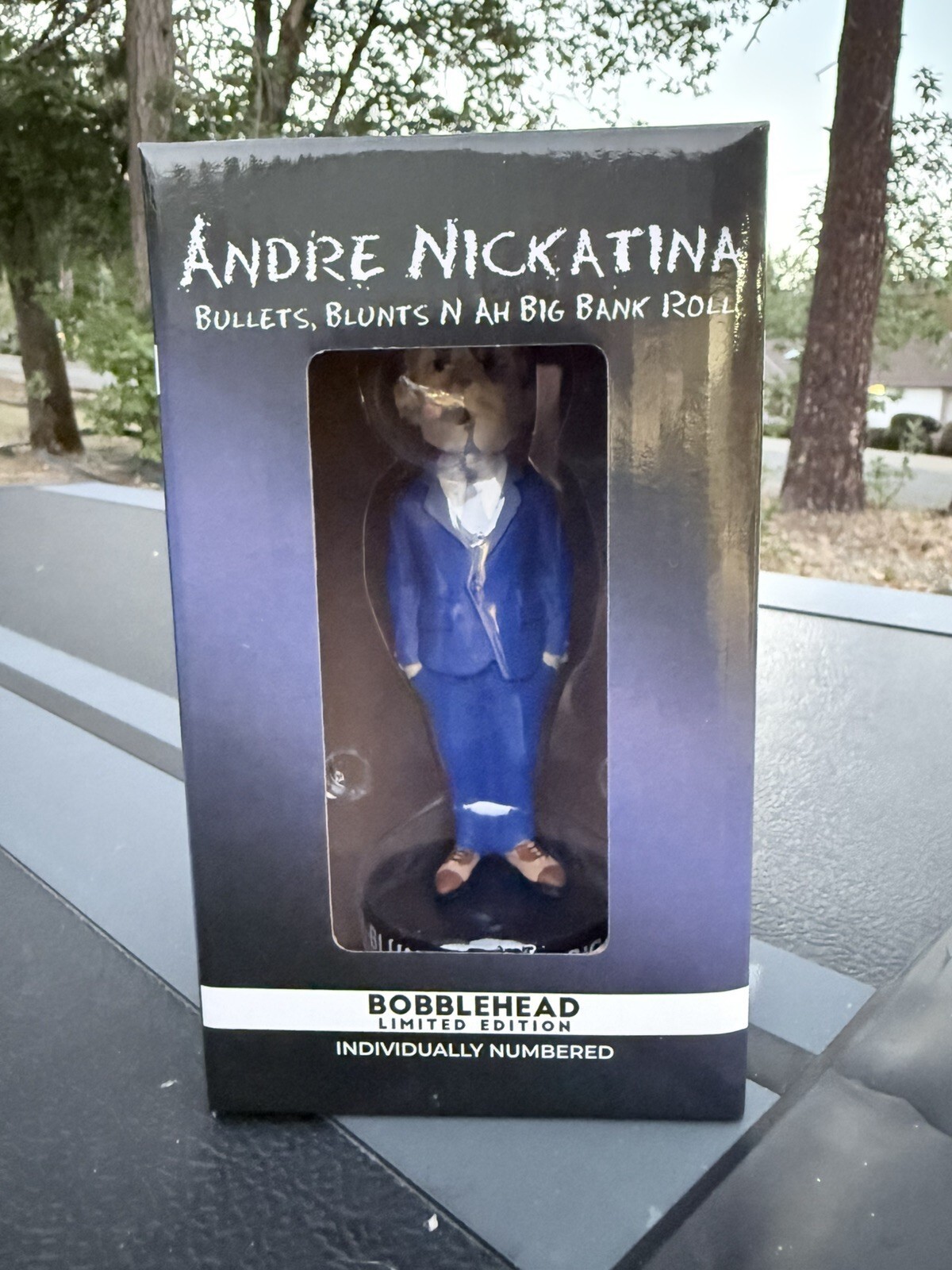 Andre Nickatina Bobblehead rapper rare online only Bullets n ah big bank roll