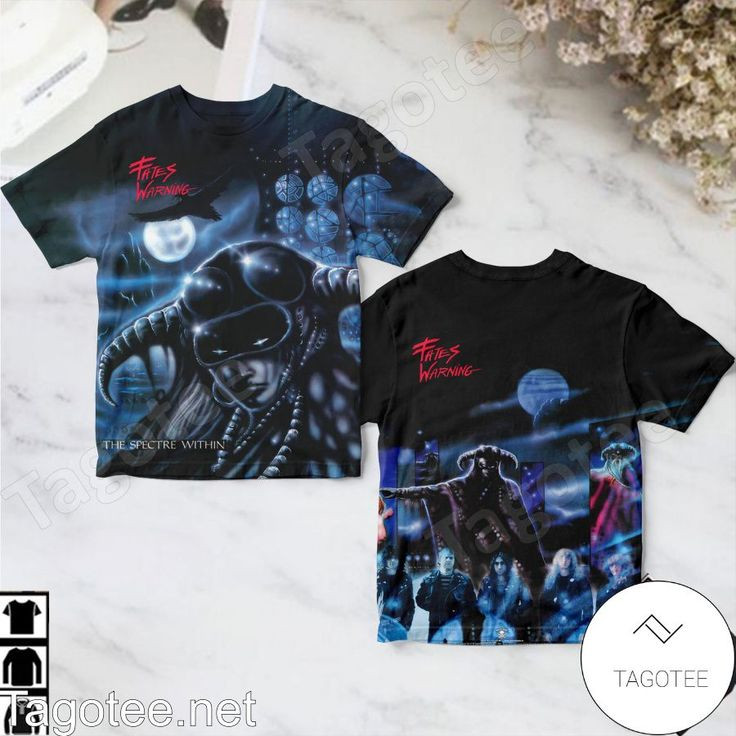 Fates Warning Band Music All Over Print Mens 3D T- Shirt Full Size UT144