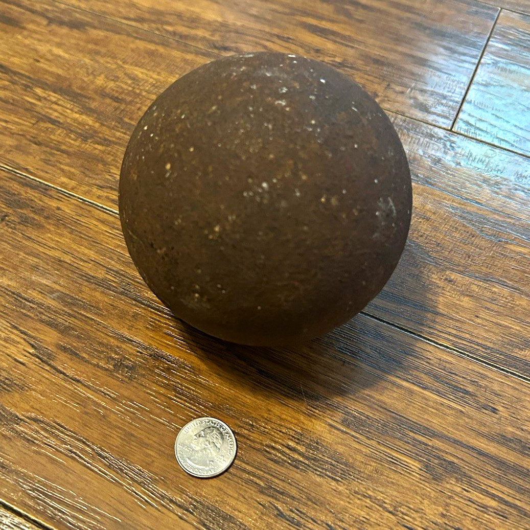 Civil War Artillery Cannonball Style 15 Pounds Civil War Artillery Cannonball Style 15 Pounds