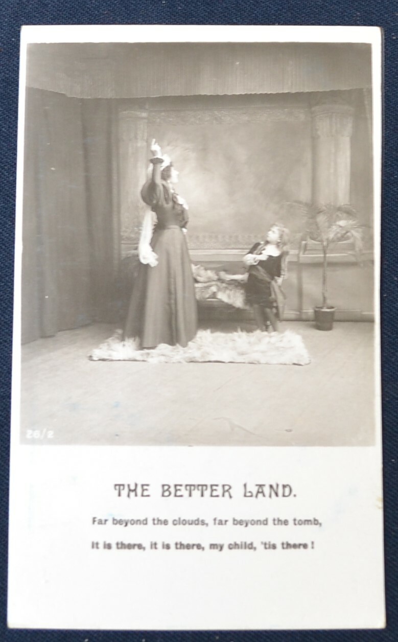 The Better Land Bamforth\'s Life Model Series Postcard PC Circa 1910 Unused 