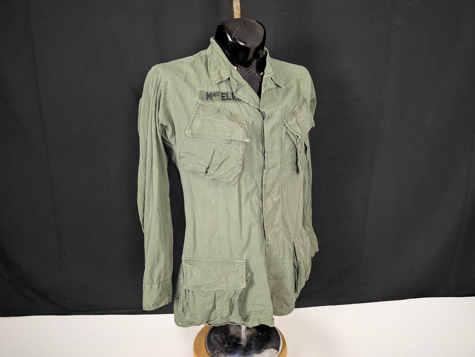 Vintage US Military Vietnam War Tropical Jacket 42