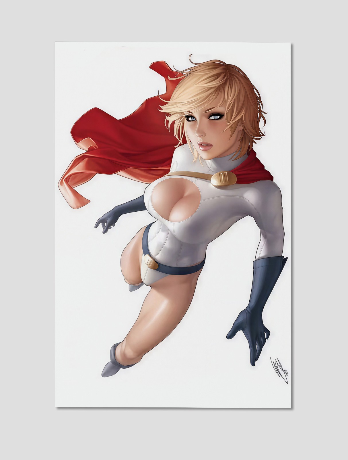 Power Girl #27 Warren Louw Premium Giclee Print Poster 11x17 DC Comics Wall Art