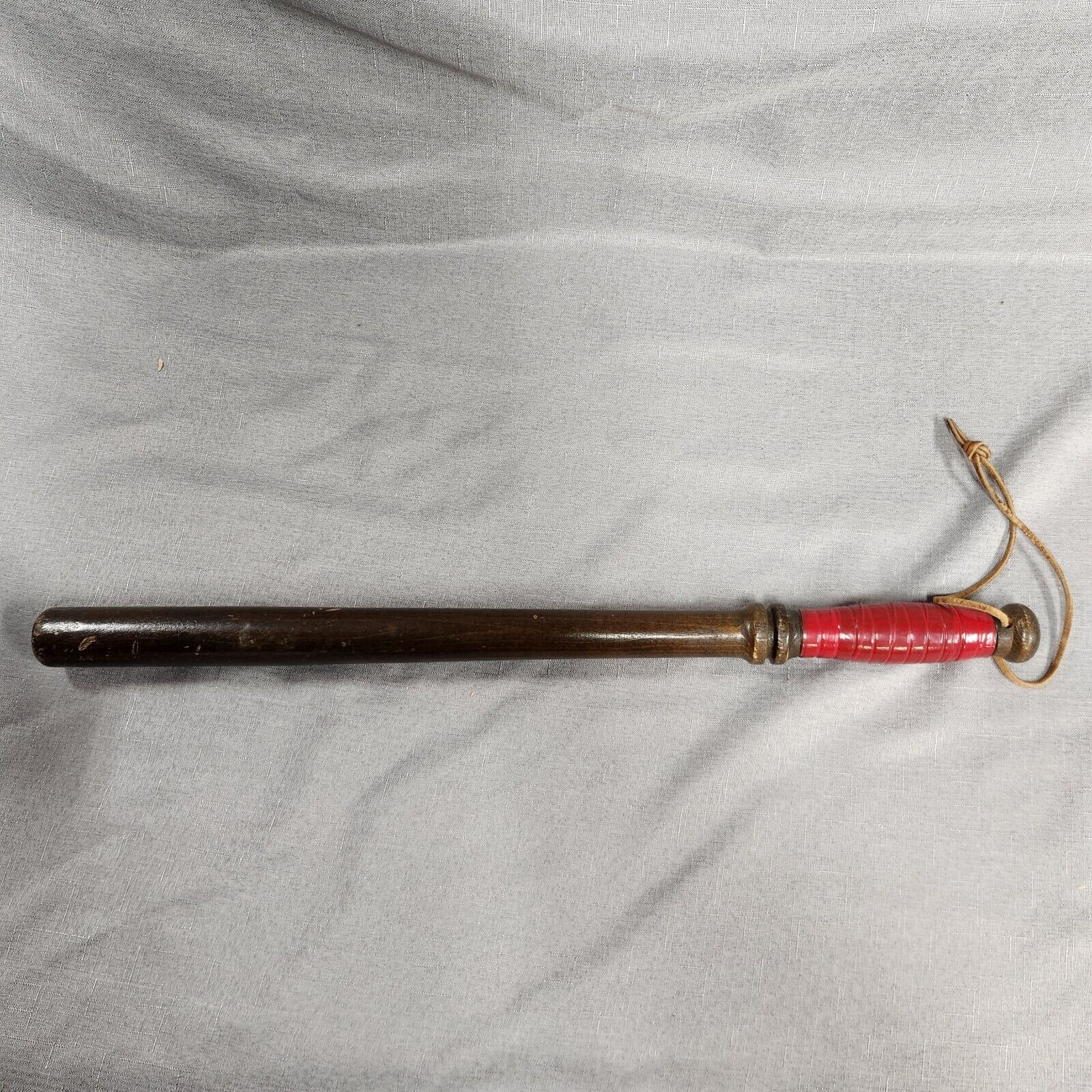 Vintage Wooden Police Baton 22in