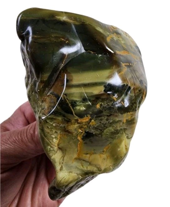 Morrisonite Jasper Polished Stone 235.1 grams.