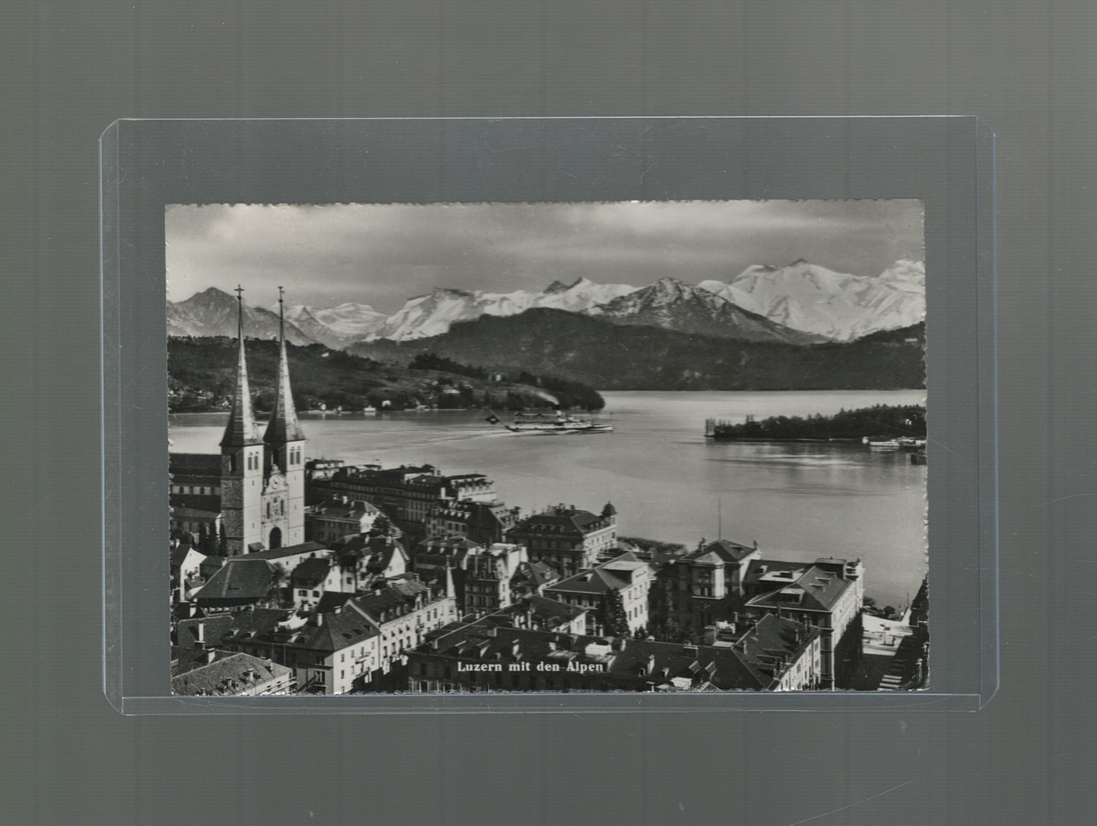 RPPC Lucerne Sent to Hollywood Casting Director Virginia Martindale Burbank