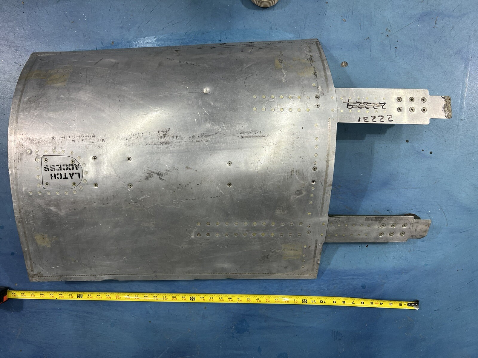 Original Vintage F-86 Sabre Speed Brake panels USAF Fighter Jet