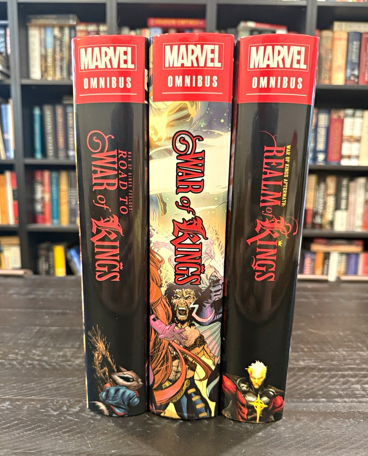 Marvel Omnibus Lot: Road to War of Kings, War of Kings, Realm of Kings 
