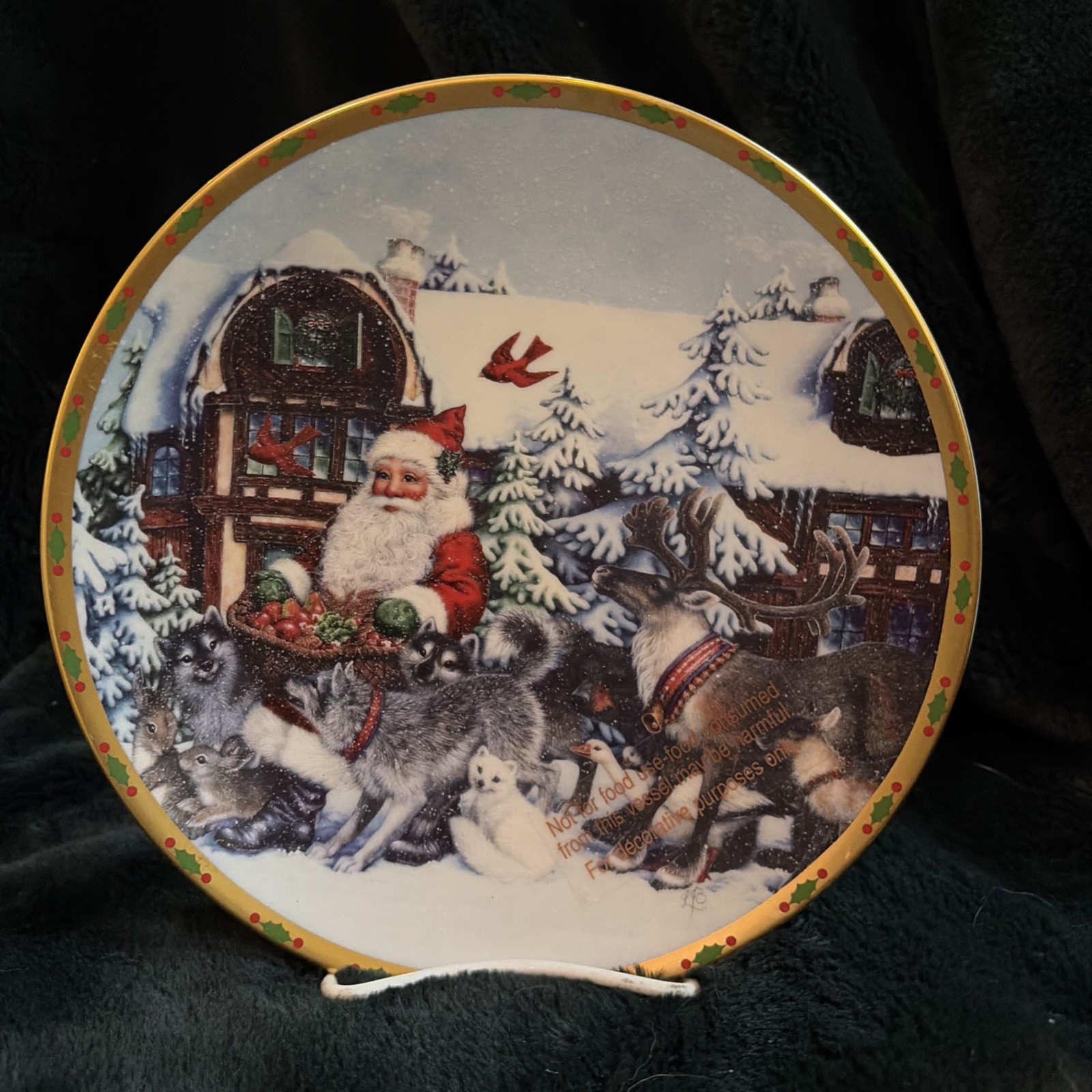 Vintage Lenox MAGIC OF CHRISTMAS Collectible Plate Wonder Gifts For All  1994