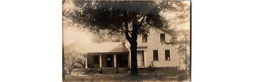 OK Farmhouse Sepia Postcard Binger OK c. 1900s. Pristine Oklahoma View