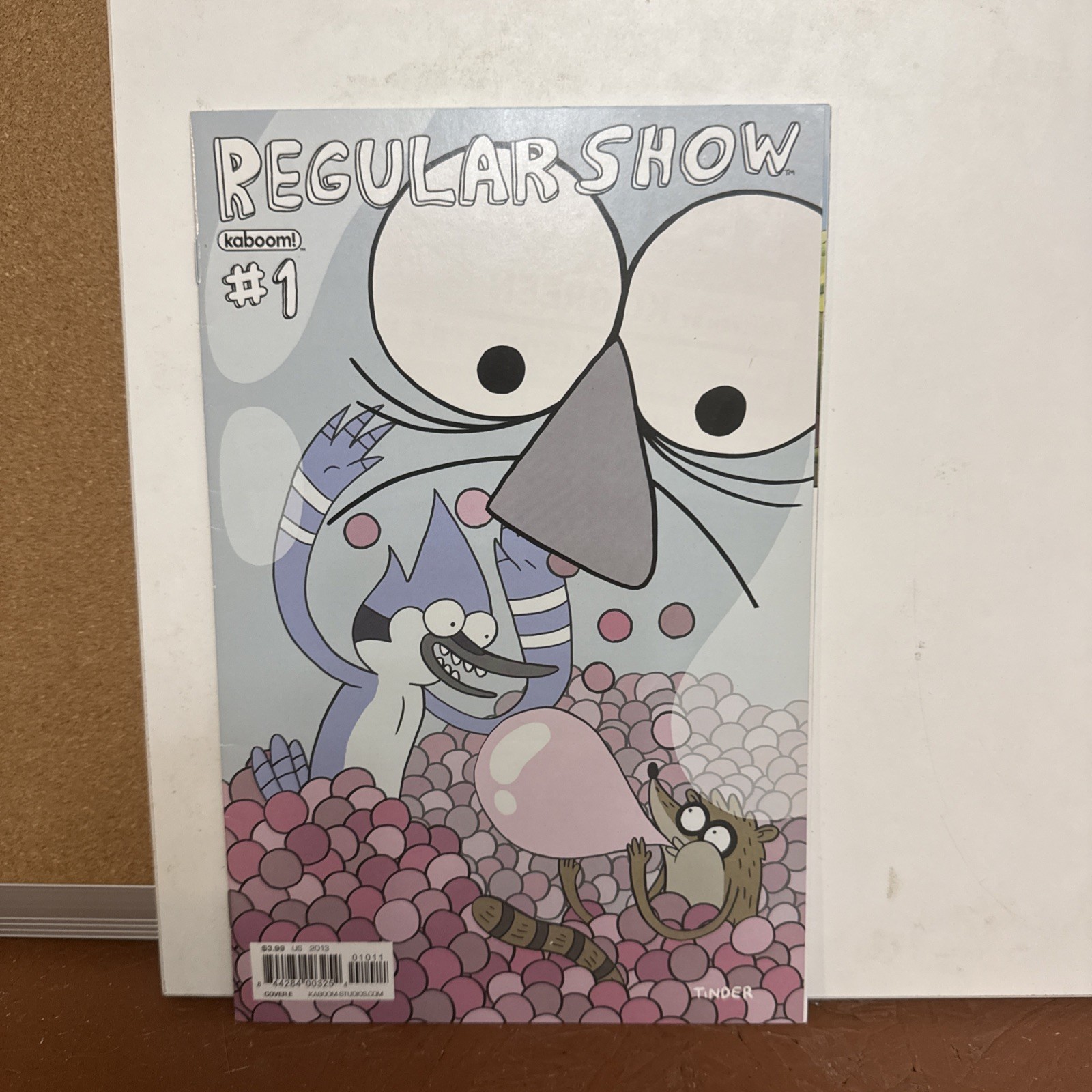 Regular Show #1 Cover E-Jeremy Tinder (BOOM Studios April 2013)