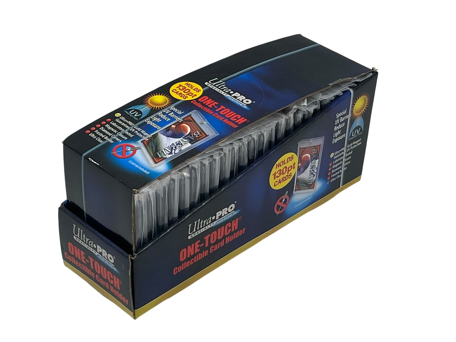 25x Ultra Pro One-Touch 130pt Magnetic Trading Card Holder Lot