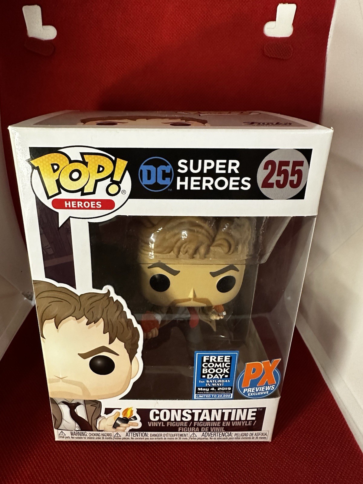 Funko Pop Heroes DC Universe Constantine Diamond Comics #255 A261 Funko Pop Heroes DC Universe Constantine Diamond Comics #255 A261