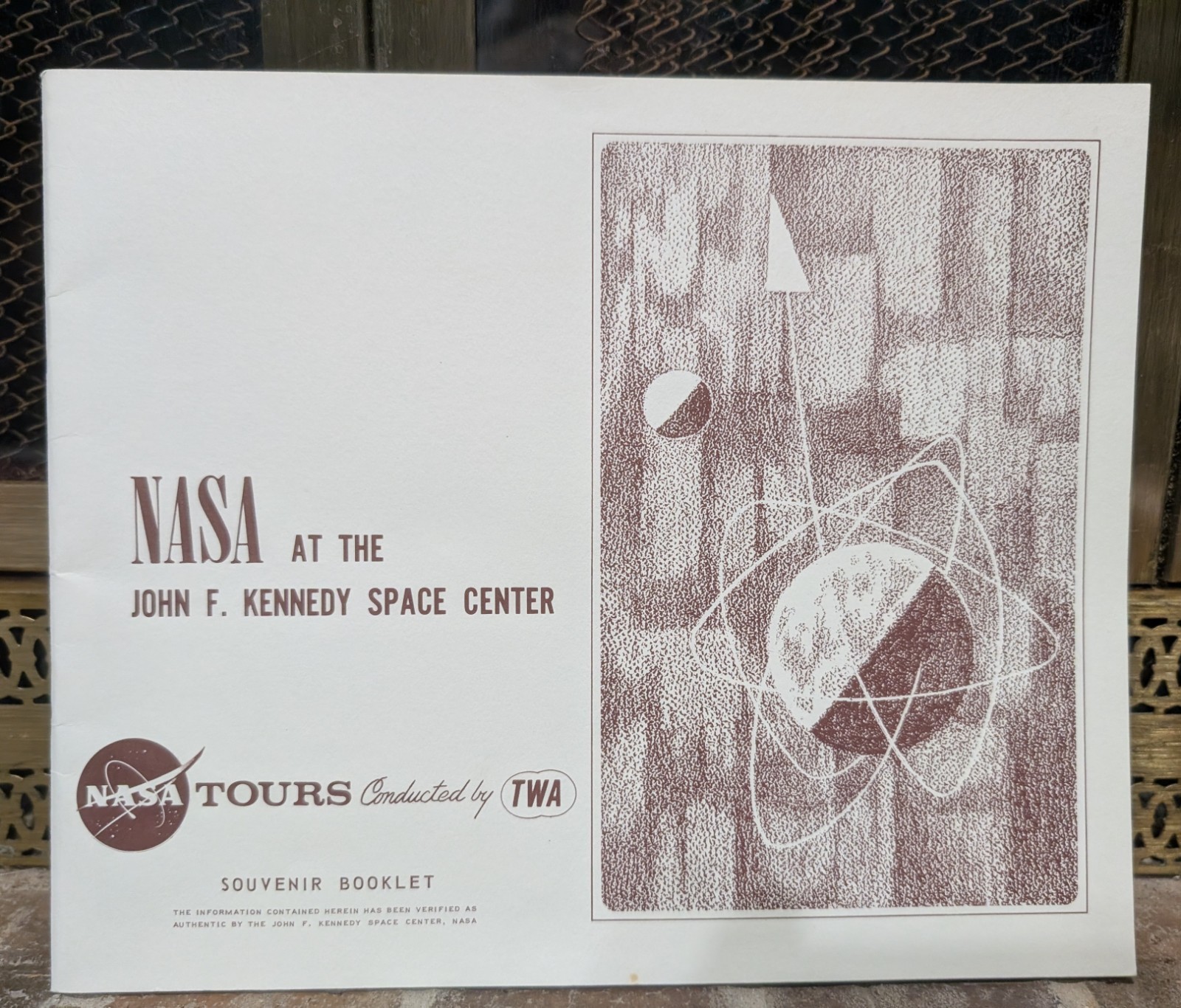 Vtg 1967 NASA at the John F Kennedy Space Center Tour By TWA Souvenir Booklet