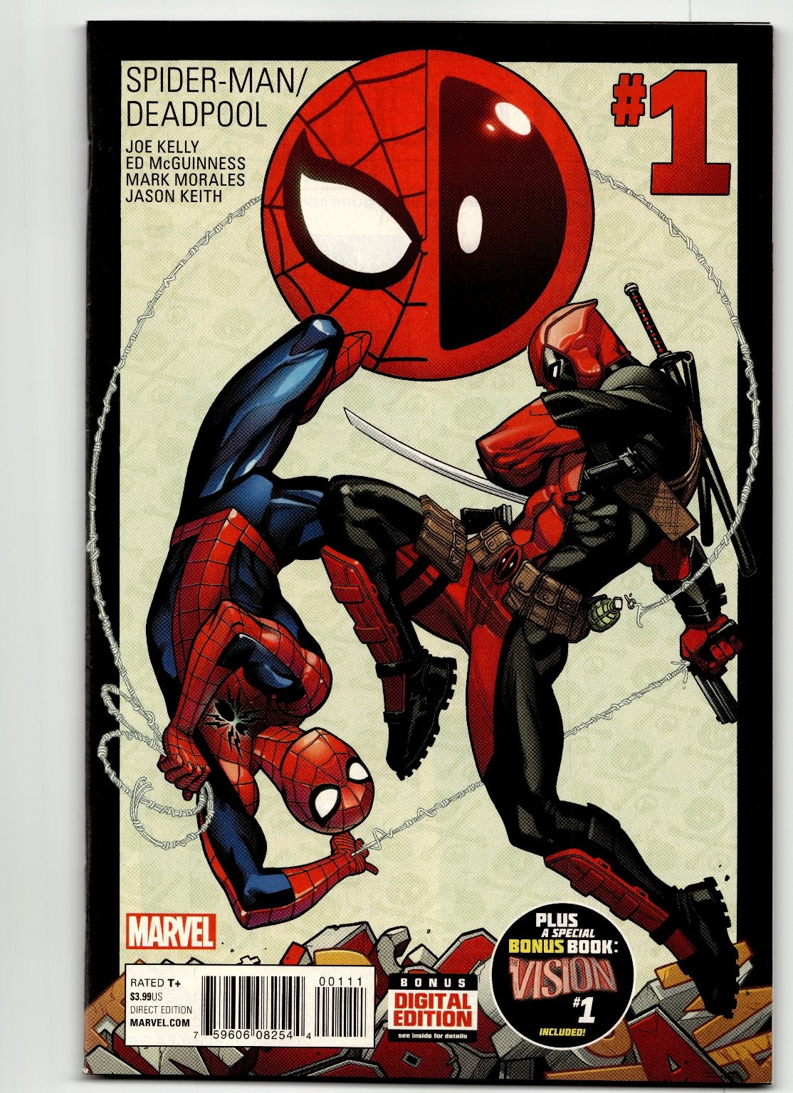 SPIDER-MAN/DEADPOOL #1 Marvel Joe Kelly McGuinness Modern Age