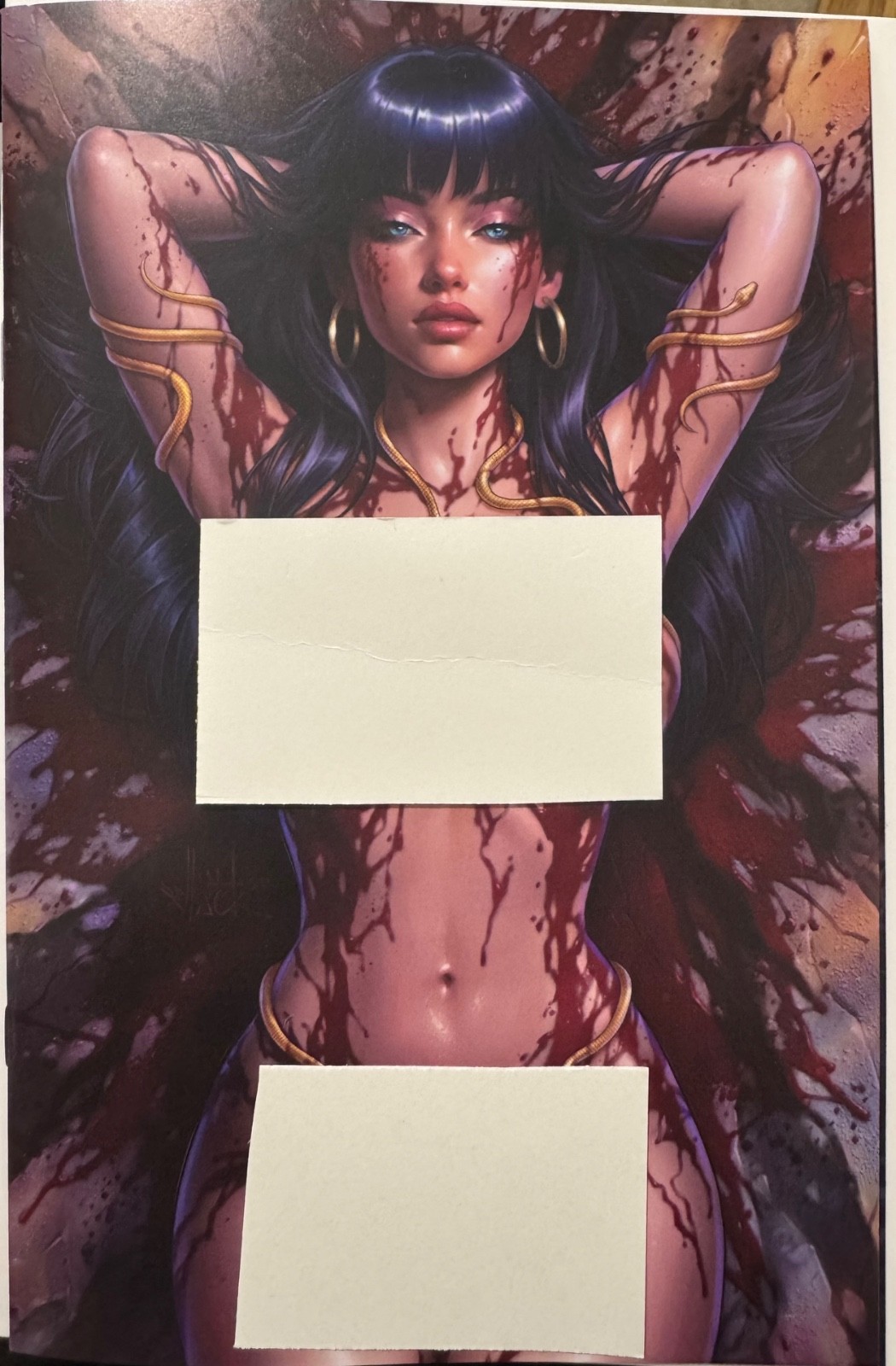 VAMPIRELLA #6 Will Jack NYCC 2026 Virgin Cardstock In Hand Dynamite LTD 500