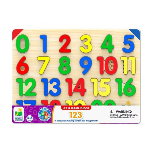 The Learning Journey International Lift & Learn Puzzle - 123