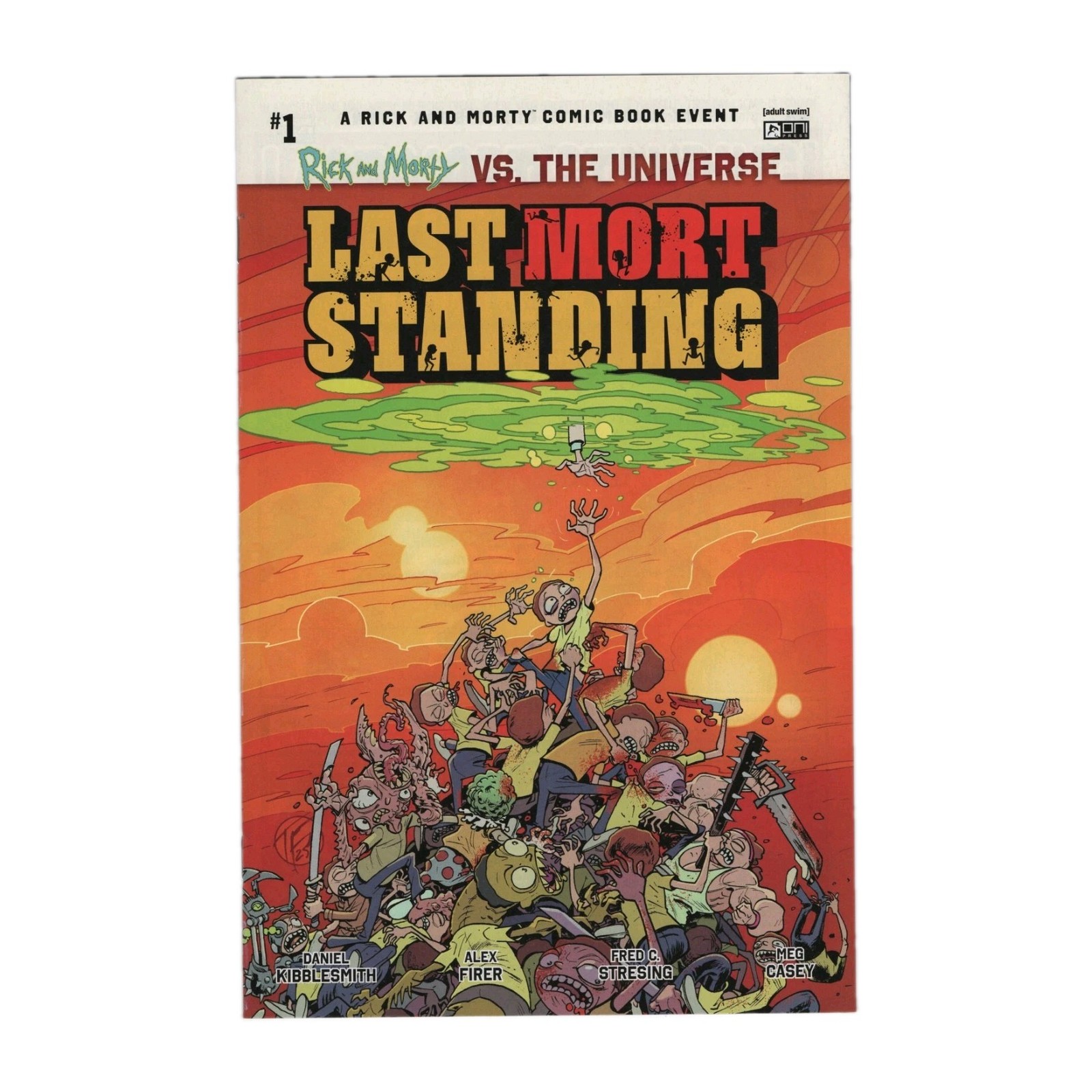 RICK AND MORTY VS UNIVERISE LAST MORT STANDING #1 RI 1:20 VARIANT ONI COMICS