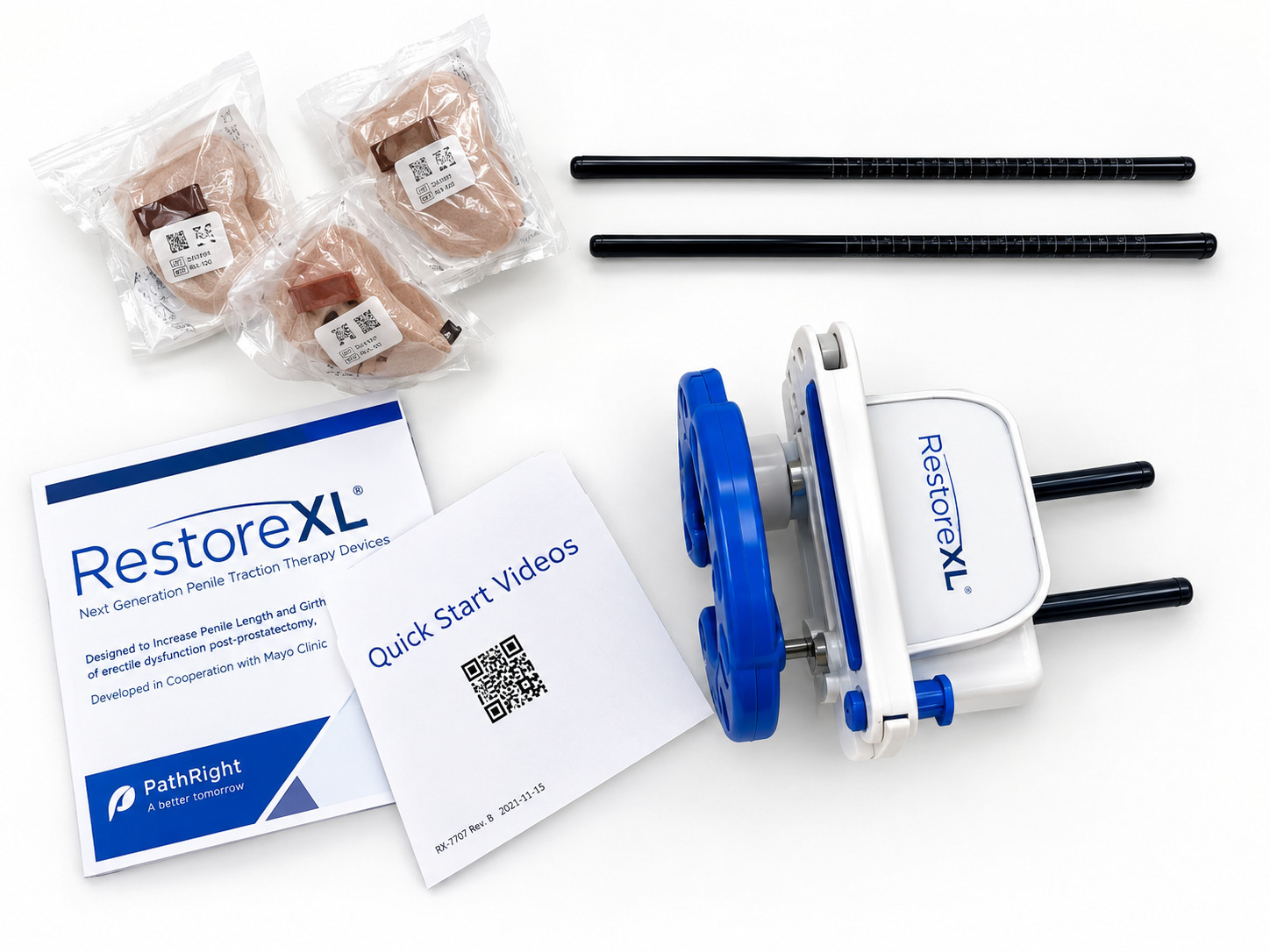 RestoreXL Penile Traction Device – Excellent Condition – Complete Set