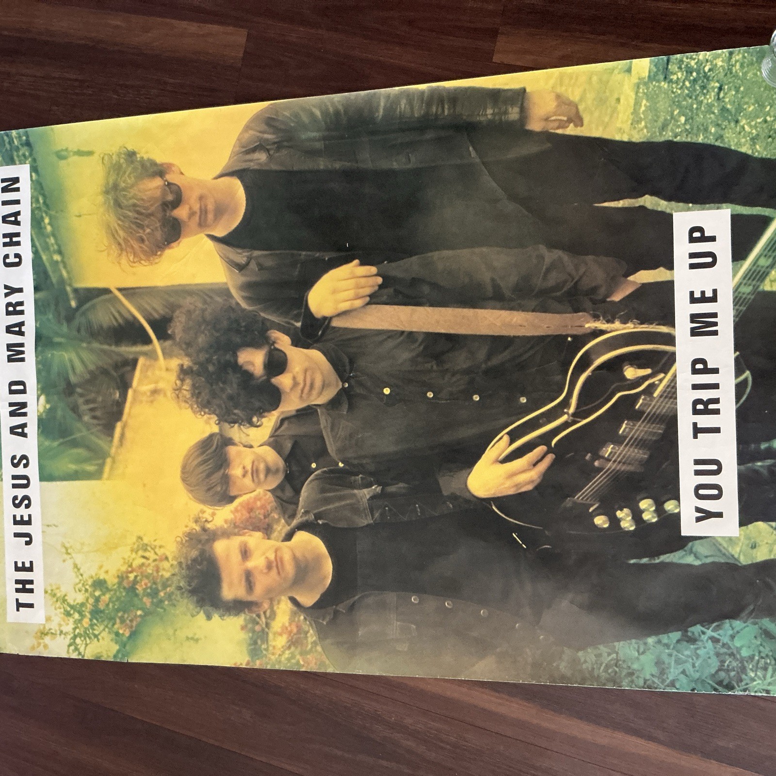 HUGE RARE Subway Poster Lot Of 2: The Jesus & Mary Chain