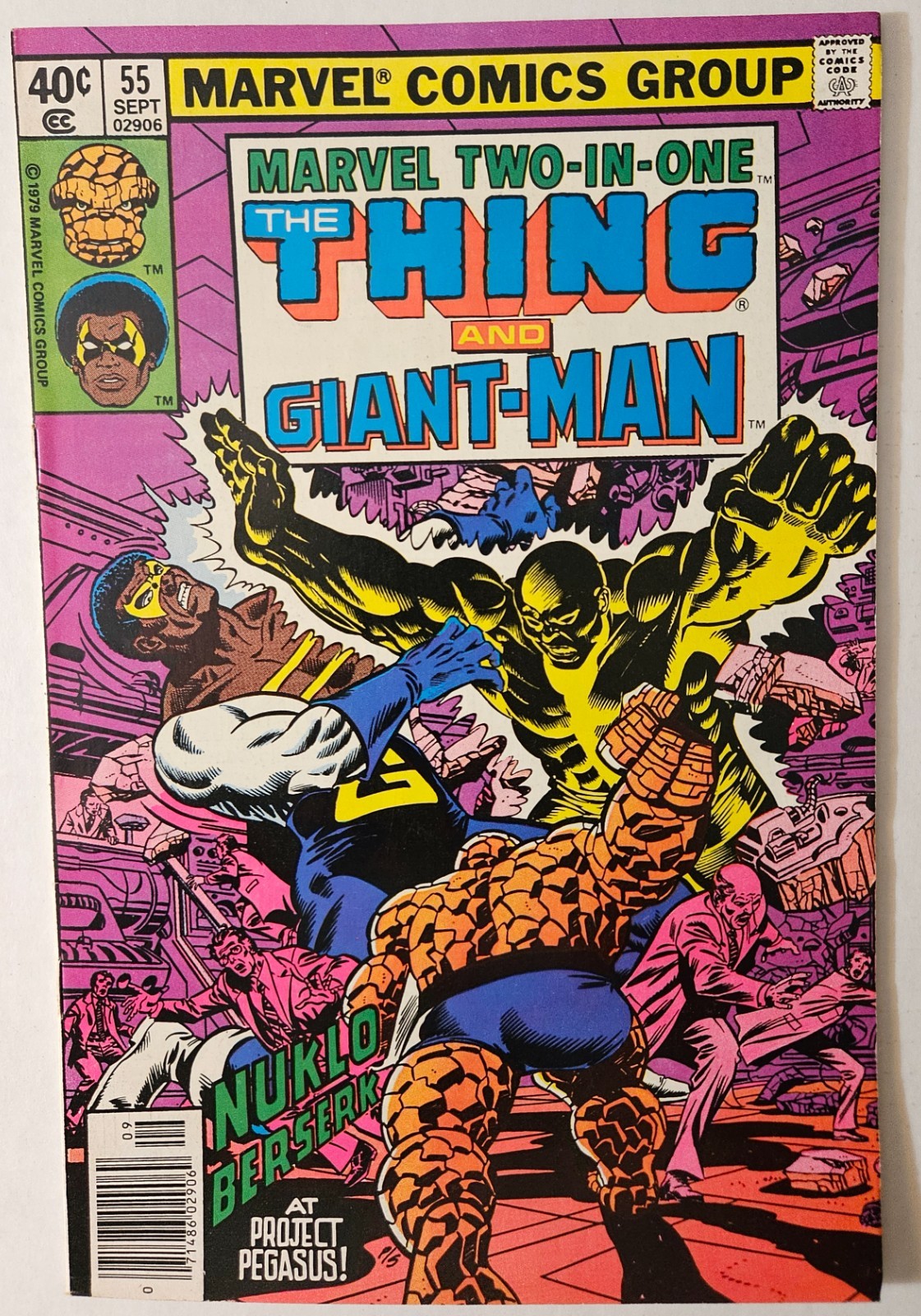 Marvel Two-In-One #55, Marvel Comics, 1979. VF.