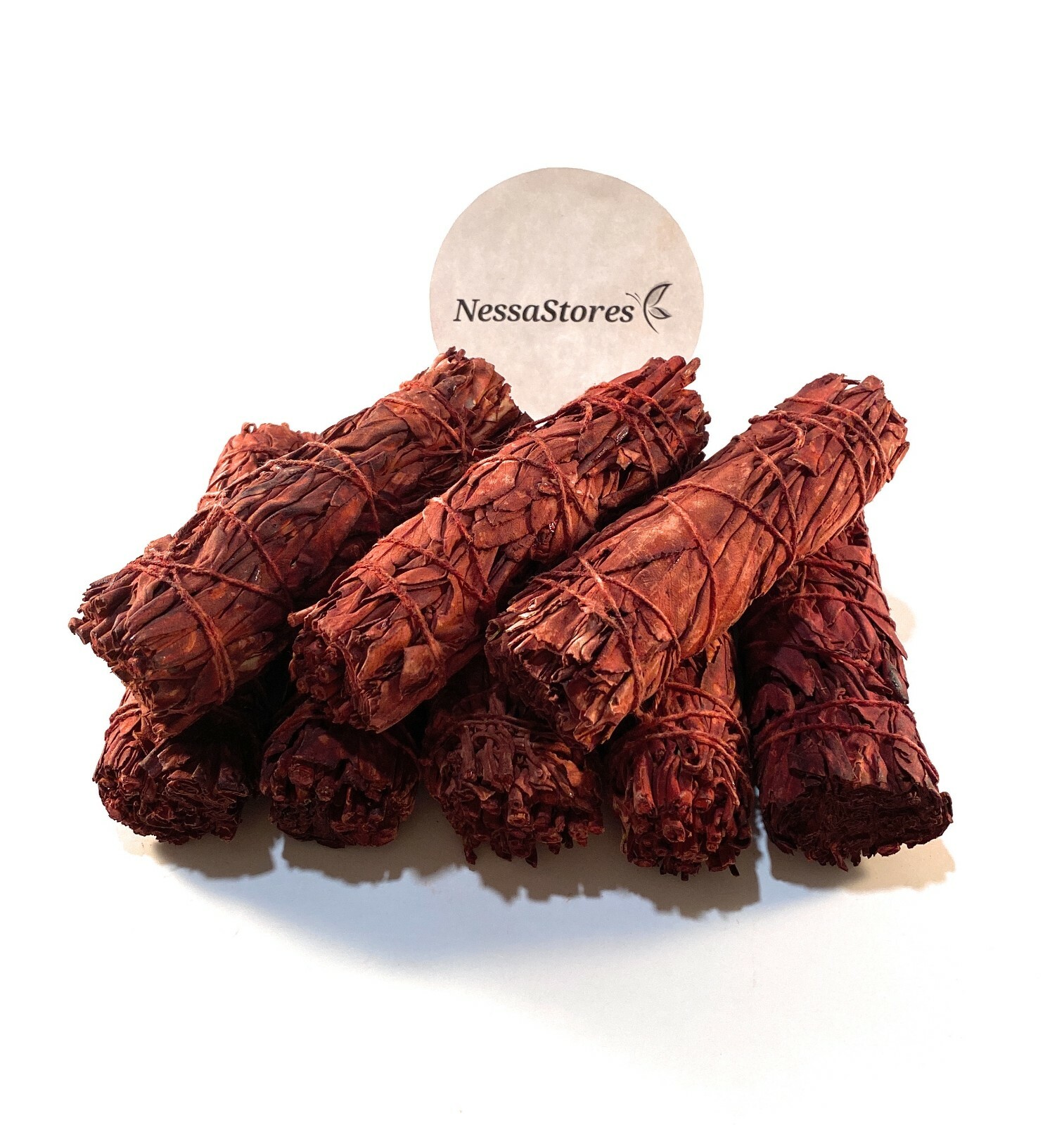 NessaStores- White Sage + Dragon's Blood Smudge Stick 4