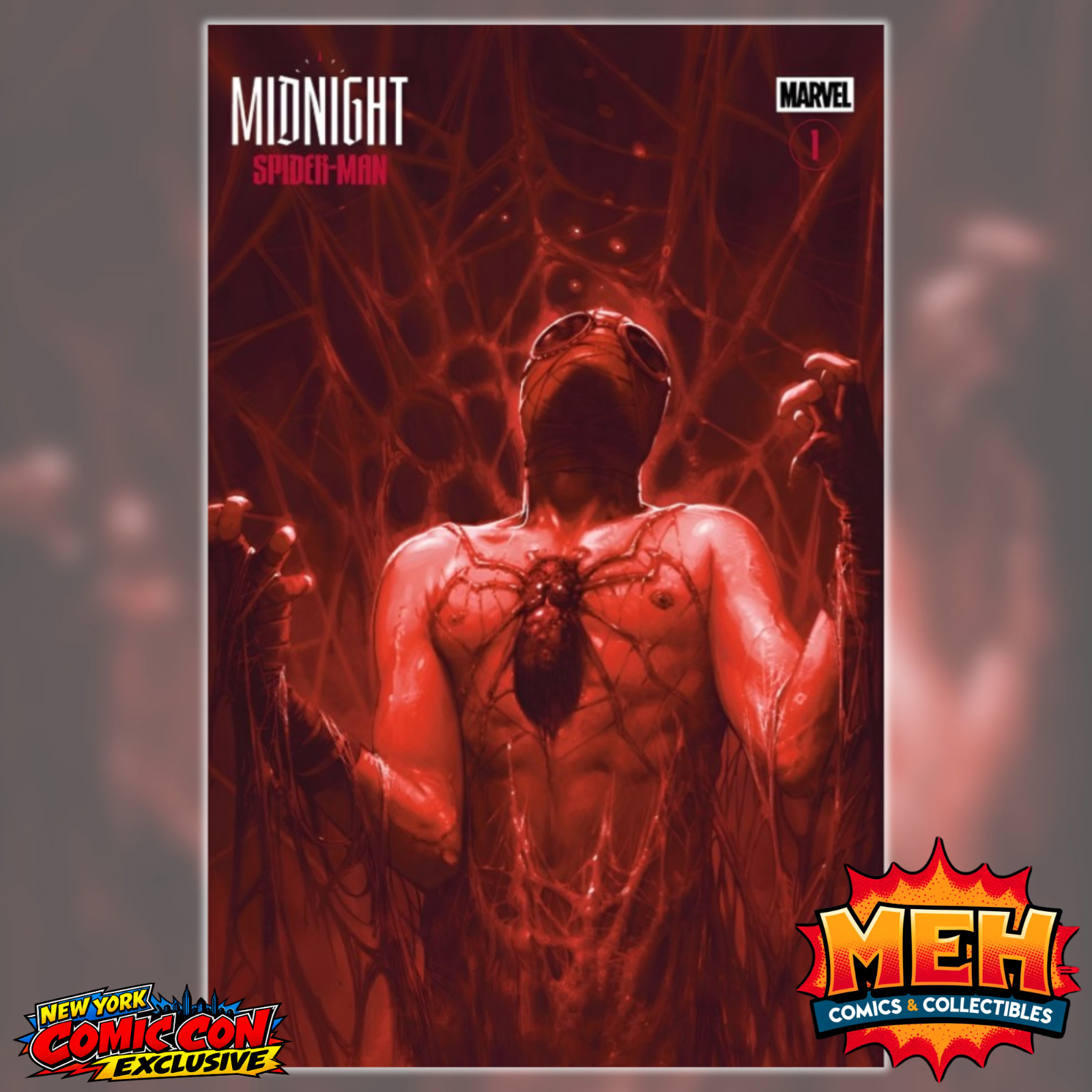 Midnight Spider-Man #1 - Davide Paratore - NYCC Trade Variant - Ltd 3000 (2026)