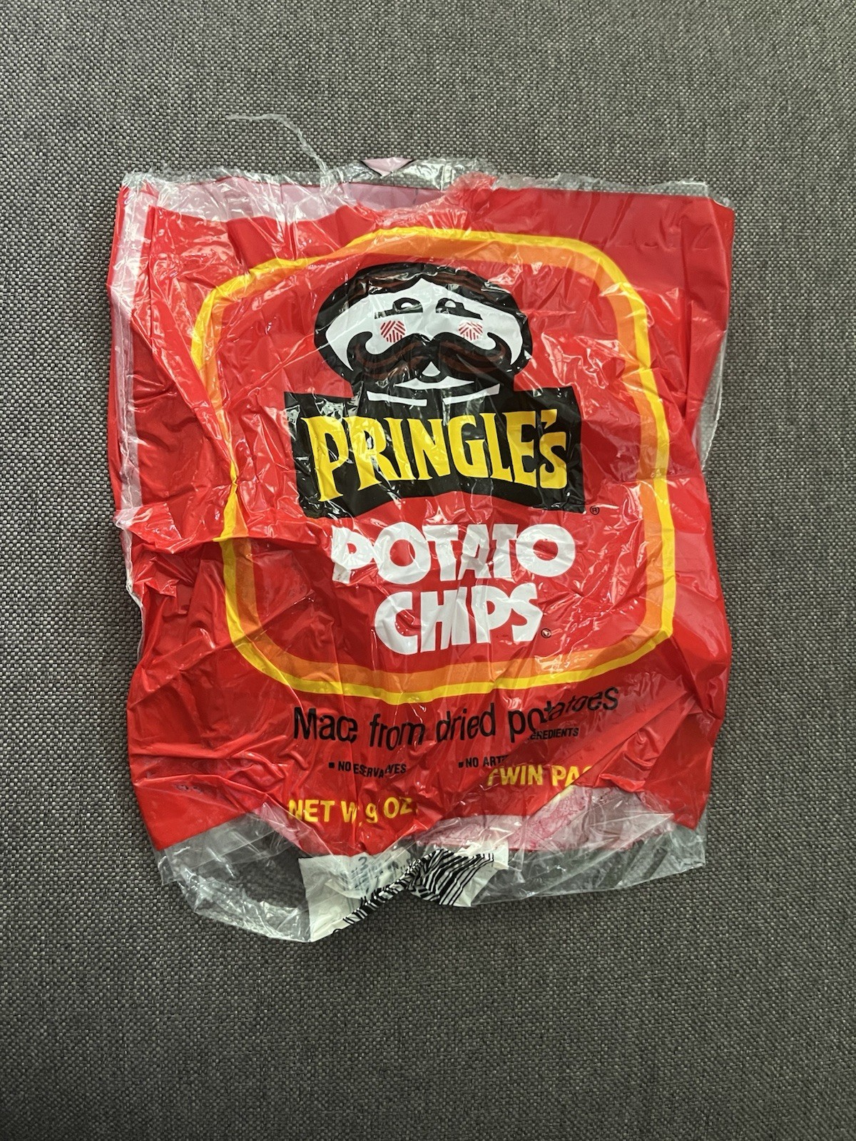 Vintage 70’s Pringles Potato Chips Bag
