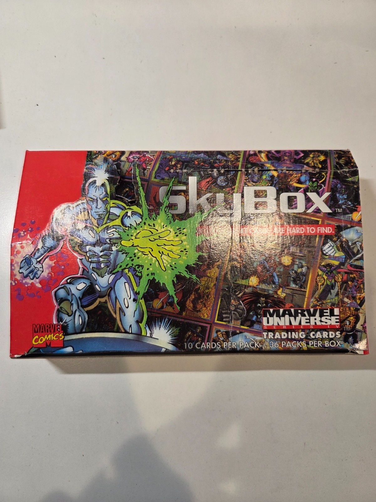1993 Skybox Marvel Universe Series 4 - Empty Display Box