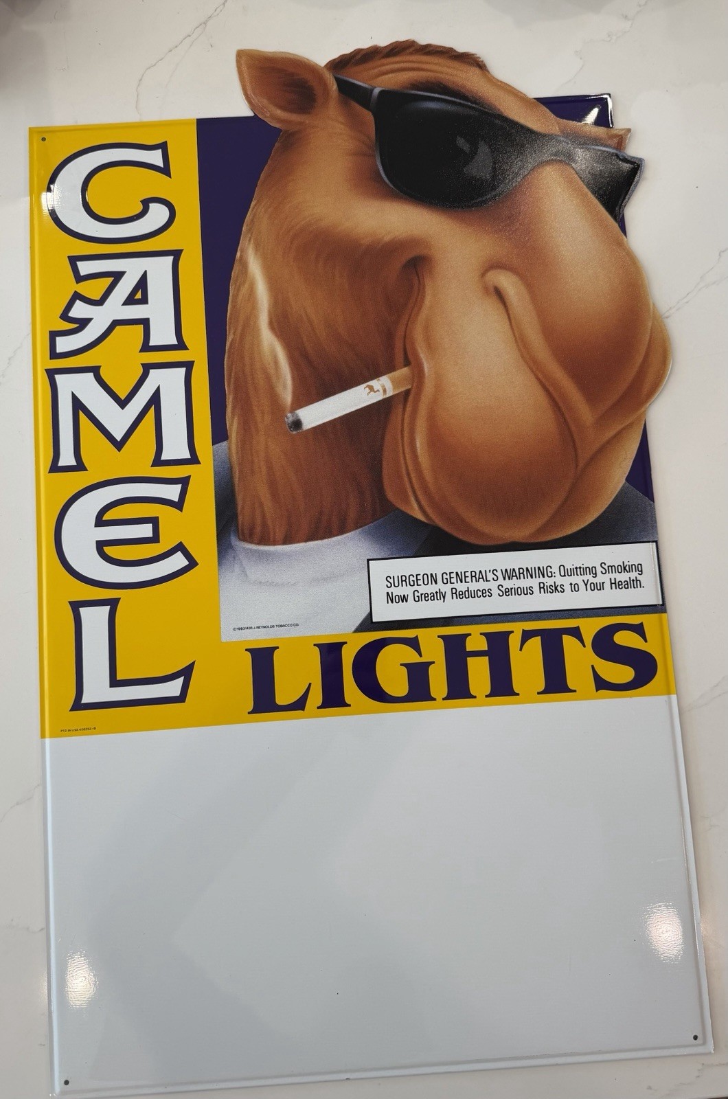 Vintage Joe Camel Metal Sign 27\