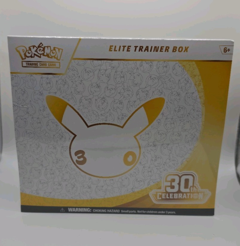 Élite Trainer Box 30th Anniversary Pokemon Card Game-NEW SEALED-READY TO SHIP