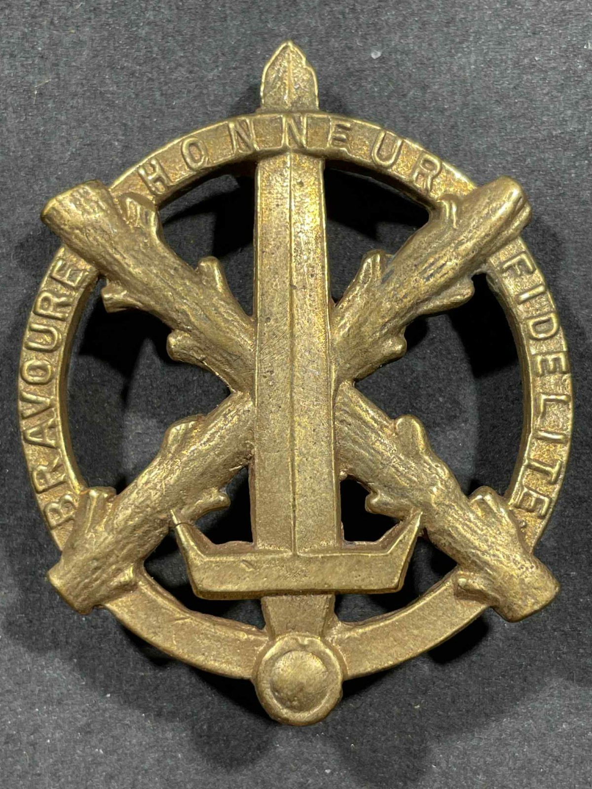 WW2 WWII Belgian Army Military Walloon Rexist Honor Badge - Real? Fake? AS IS